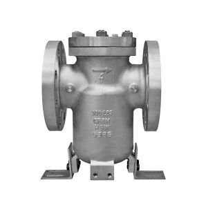 124BFT Cast Simplex Basket Strainers